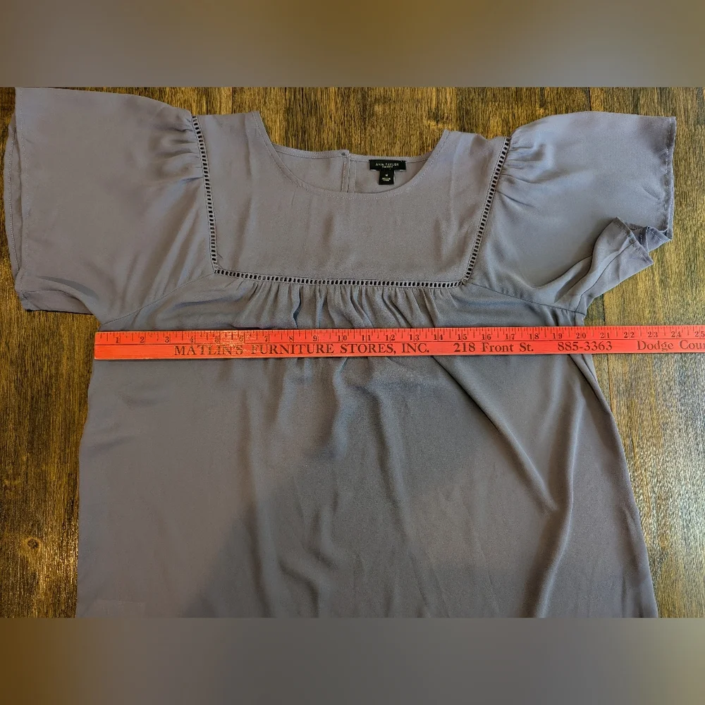 Ann‎ Taylor Purple Women's Blouse